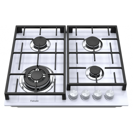 Газовая панель Fabiano  FHG 8244 VGHT White Glass  Glass А-10